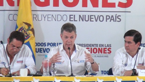 El presidente Santos presidió consejo de ministros en Valledupar