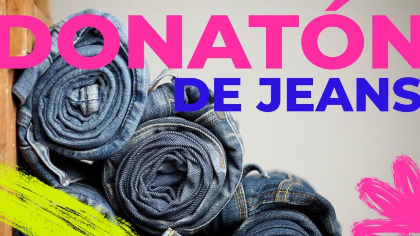 Campaña de donación de jeans busca transformarlos en nuevos productos